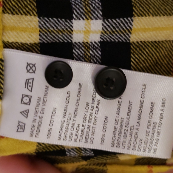 Urban Outfitters yellow plaid - Picture 7 of 7